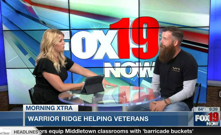 Fox19 – Warrior Ridge reunites Veteran combat teams for on-site events