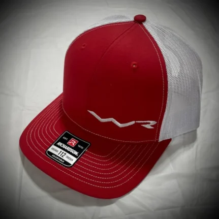 warriorridge red richardson trucker cap