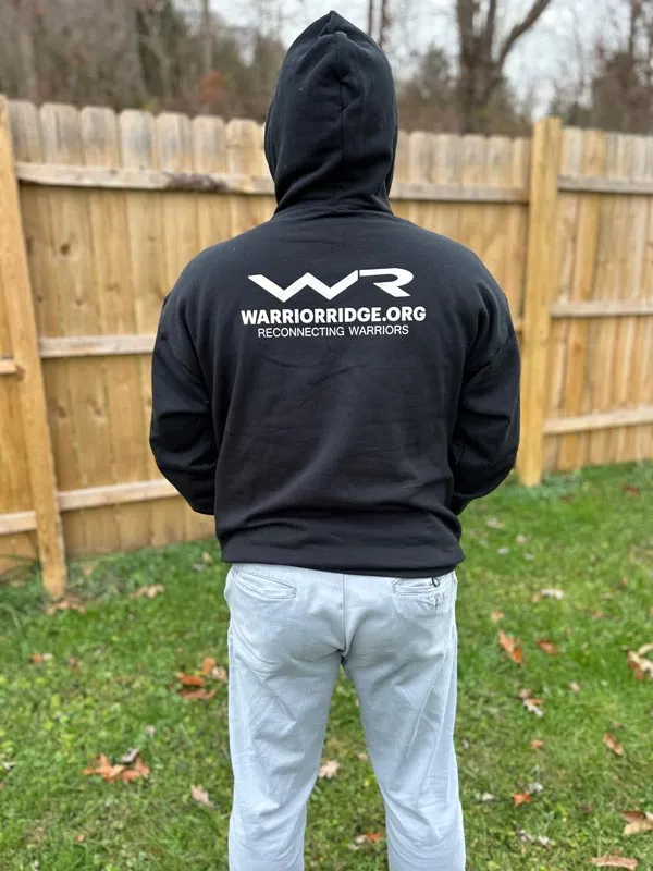 black hoodie back
