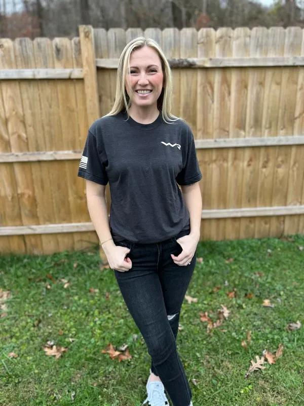grey tee front